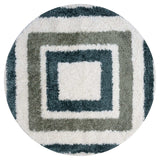 The Rugs Moodi Shaggy Green Marina Rug