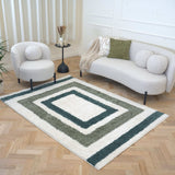 The Rugs Moodi Shaggy Green Marina Rug