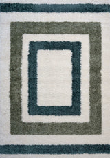The Rugs Moodi Shaggy Green Marina Rug