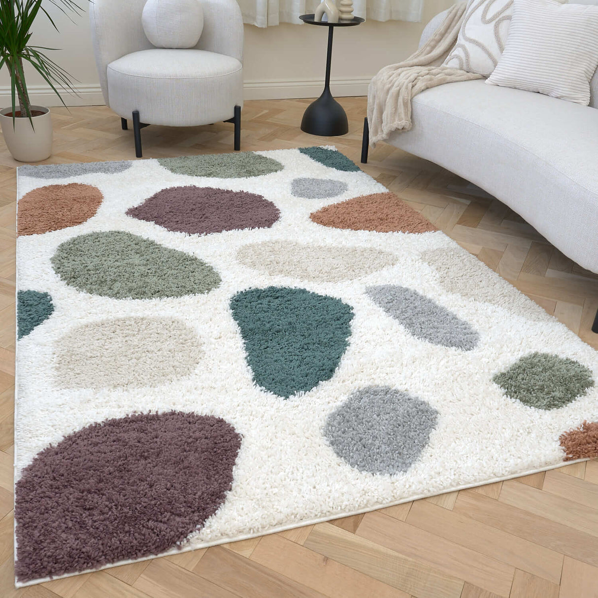 The Rugs Moodi Shaggy Multicolour Mingle Rug