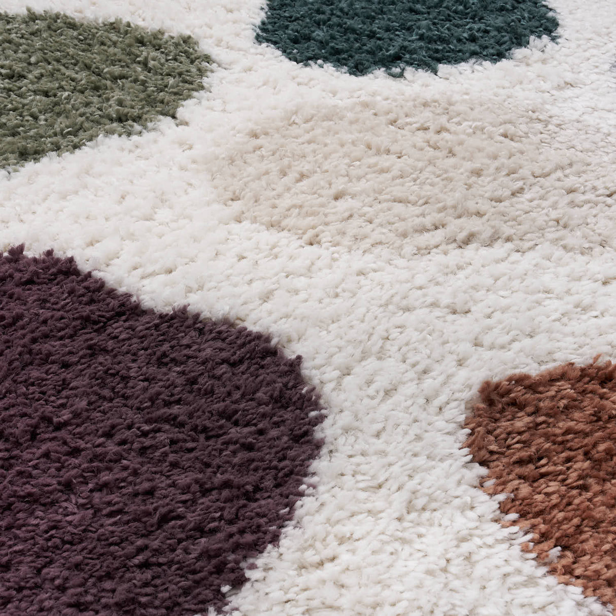 The Rugs Moodi Shaggy Multicolour Mingle Rug