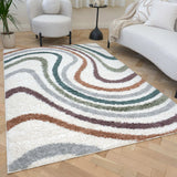 The Rugs Moodi Shaggy Multicolour Mirage Rug
