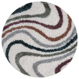 The Rugs Moodi Shaggy Multicolour Mirage Rug