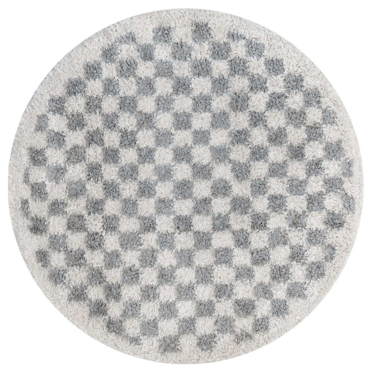 The Rugs Moodi Shaggy Grey Mulberry Rug