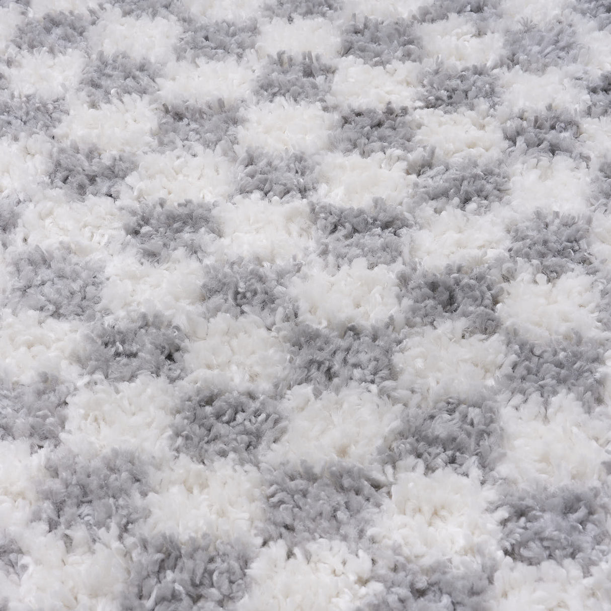 The Rugs Moodi Shaggy Grey Mulberry Rug