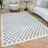 The Rugs Moodi Shaggy Grey Mulberry Rug