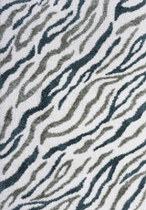 The Rugs Moodi Shaggy Green Nyra Rug