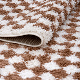 The Rugs Moodi Shaggy Terra Pixelate Rug