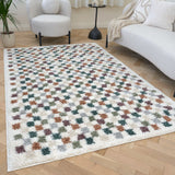 The Rugs Moodi Shaggy Multicolour Pulseway Rug