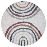 The Rugs Moodi Shaggy Multicolour Raincat Rug