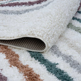The Rugs Moodi Shaggy Multicolour Raincat Rug