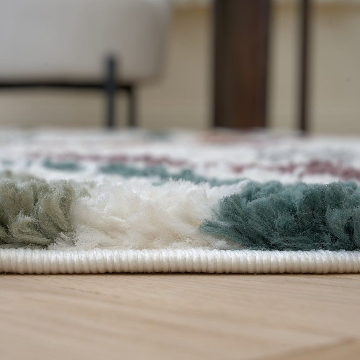 The Rugs Moodi Shaggy Multicolour Raincat Rug