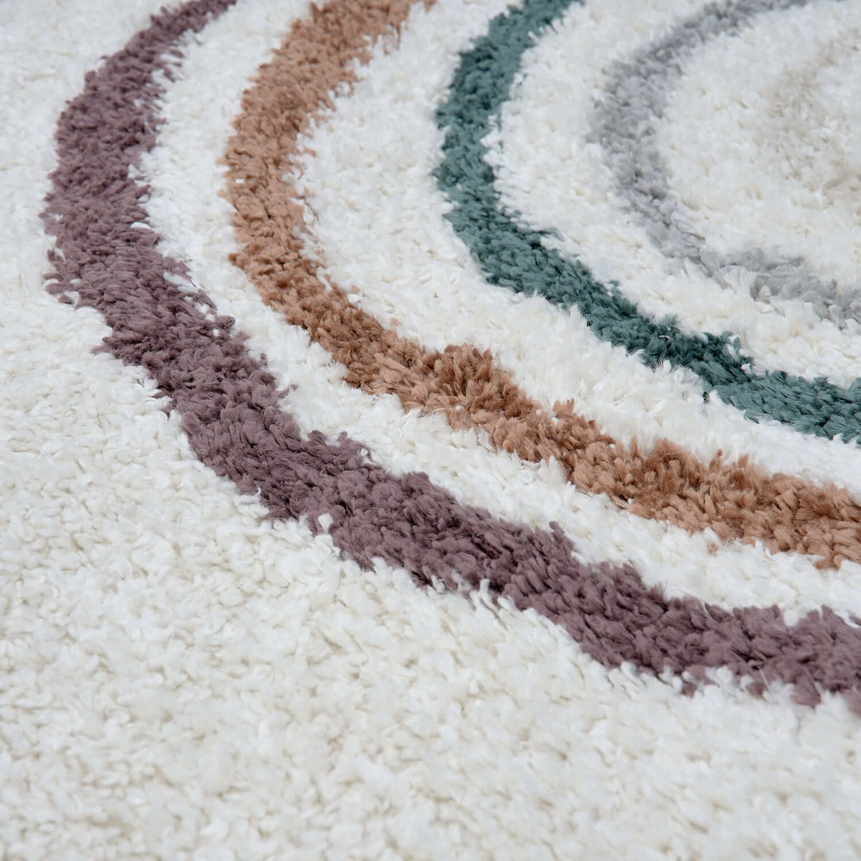 The Rugs Moodi Shaggy Multicolour Raincat Rug