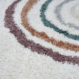 The Rugs Moodi Shaggy Multicolour Raincat Rug