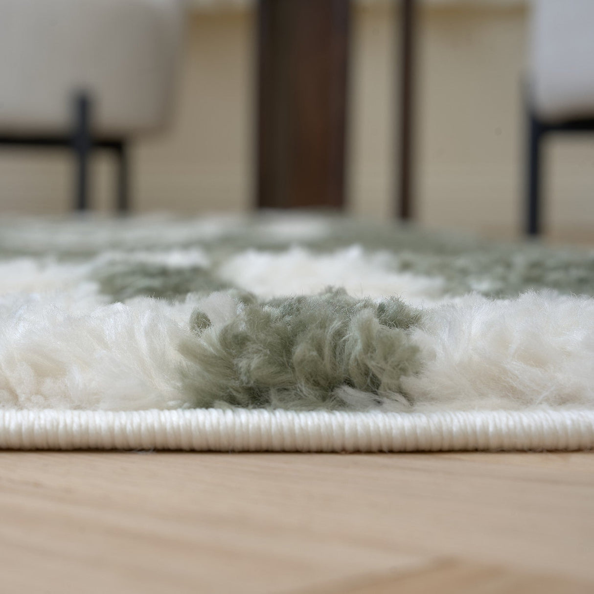 The Rugs Moodi Shaggy Green Reverie Rug