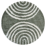 The Rugs Moodi Shaggy Green Reverie Rug