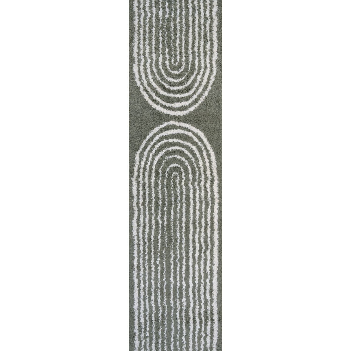 The Rugs Moodi Shaggy Green Reverie Rug