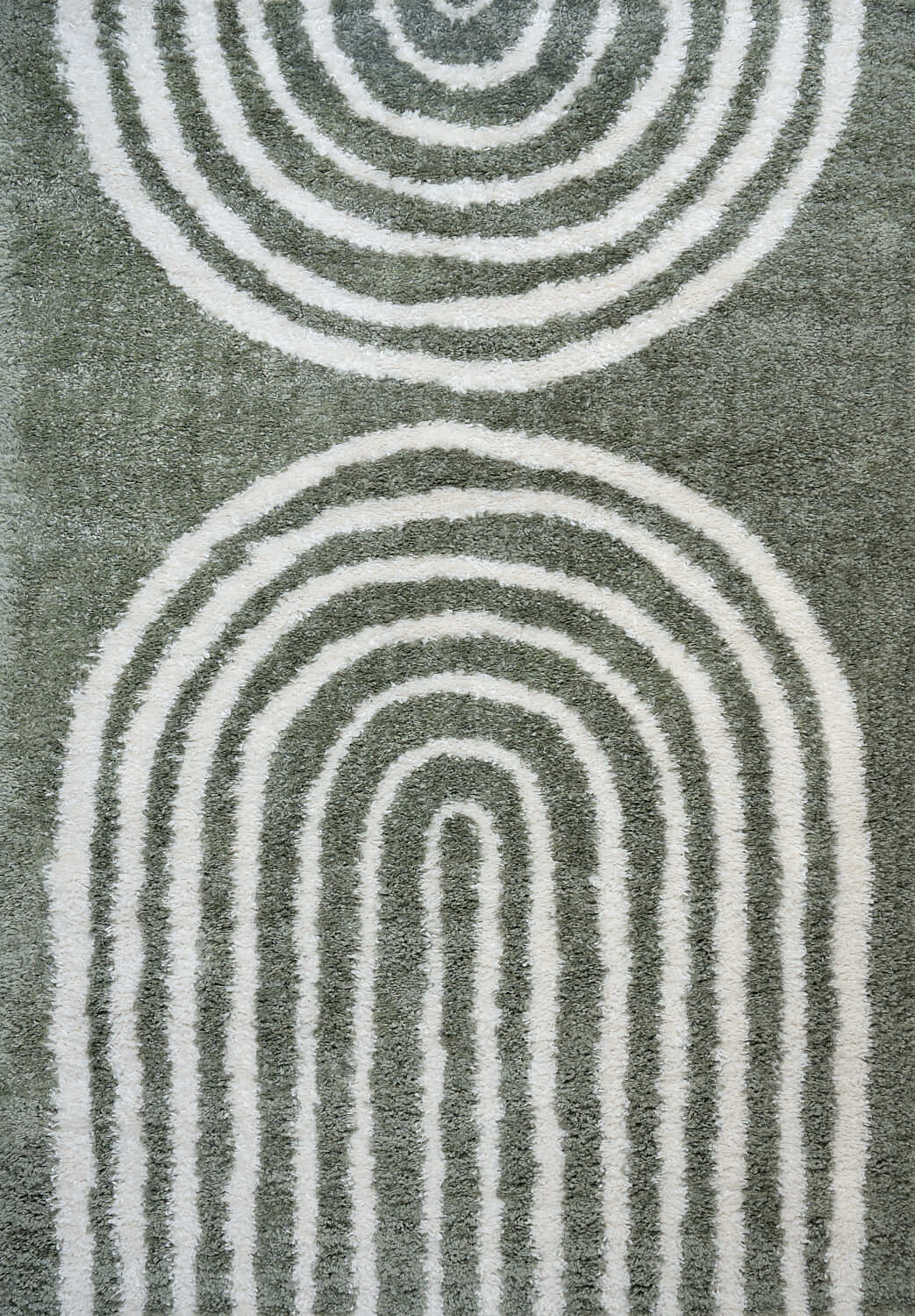 The Rugs Moodi Shaggy Green Reverie Rug