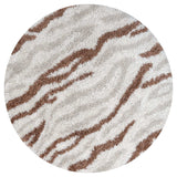 The Rugs Moodi Shaggy Cream Terra Savara Rug