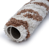 The Rugs Moodi Shaggy Cream Terra Savara Rug