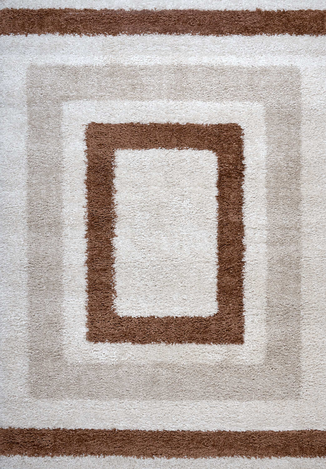 The Rugs Moodi Shaggy Cream Terra Slatefern Rug