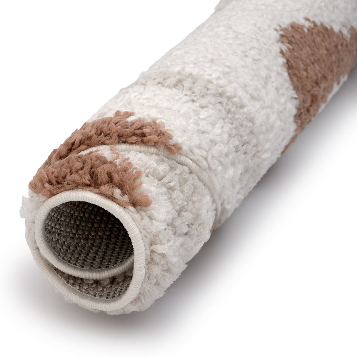 The Rugs Moodi Shaggy Cream Terra Sunhaze Rug