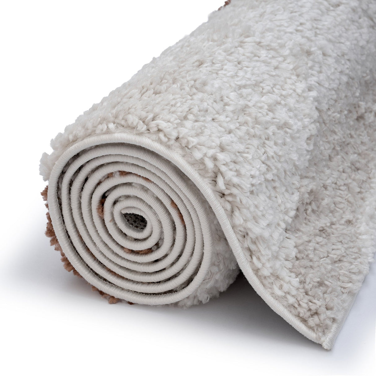 The Rugs Moodi Shaggy Cream Terra Sunhaze Rug
