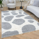 The Rugs Moodi Shaggy Grey Tarn Rug