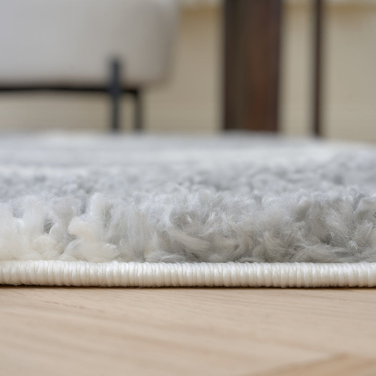 The Rugs Moodi Shaggy Grey Tarn Rug