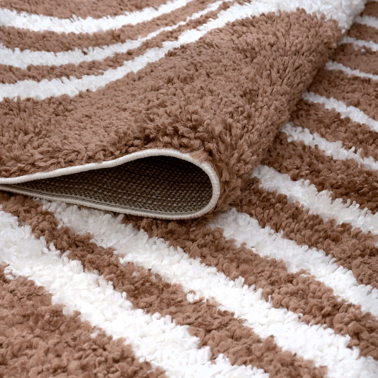 The Rugs Moodi Shaggy Terra Tawny Rug
