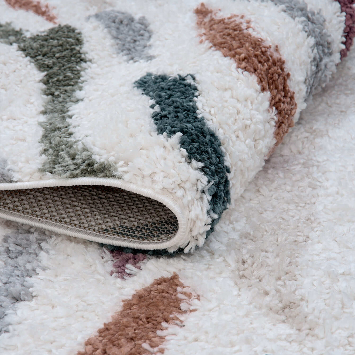 The Rugs Moodi Shaggy Multicolour Tidecrest Rug