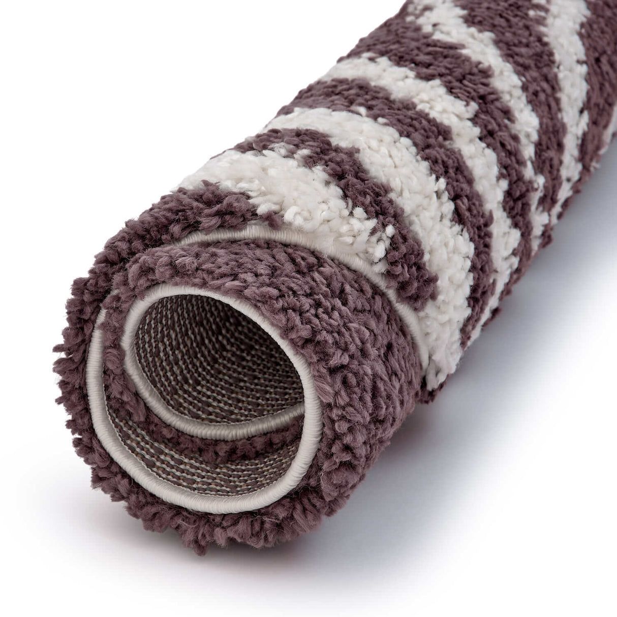 The Rugs Moodi Shaggy Purple Velvetine Rug