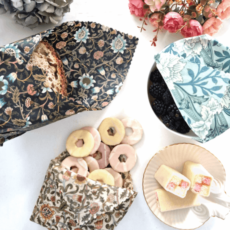 Honey Bee Good Beeswax Wraps Set of 3 | William Morris
