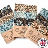 Honey Bee Good Beeswax Wraps Set of 3 | William Morris