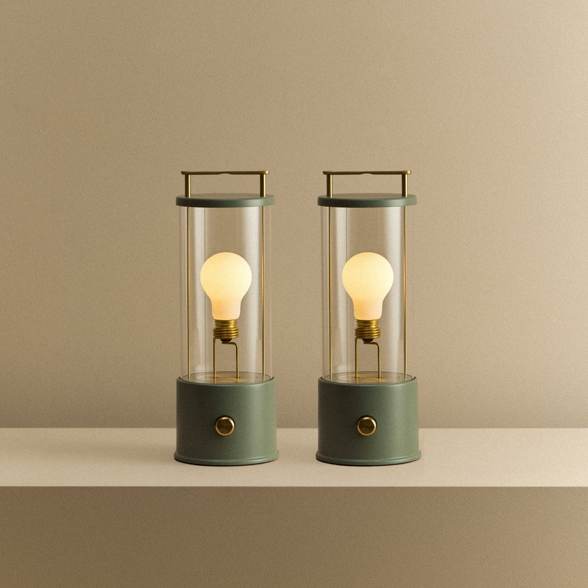 Tala The Muse 1.0 Portable Lamp in Pleasure Garden Green – Set of 2