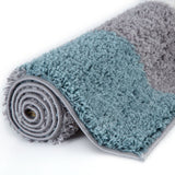 Myshaggy Geometric Duck Egg Blue Rug | The Rugs