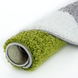 Myshaggy Geometric Green Rug