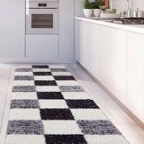 Myshaggy Geometric Grey Rug by The Rugs