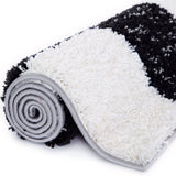 Myshaggy Geometric Grey Rug by The Rugs