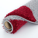 The Rugs Myshaggy Geometric Red Rug - 100%  polypropylene