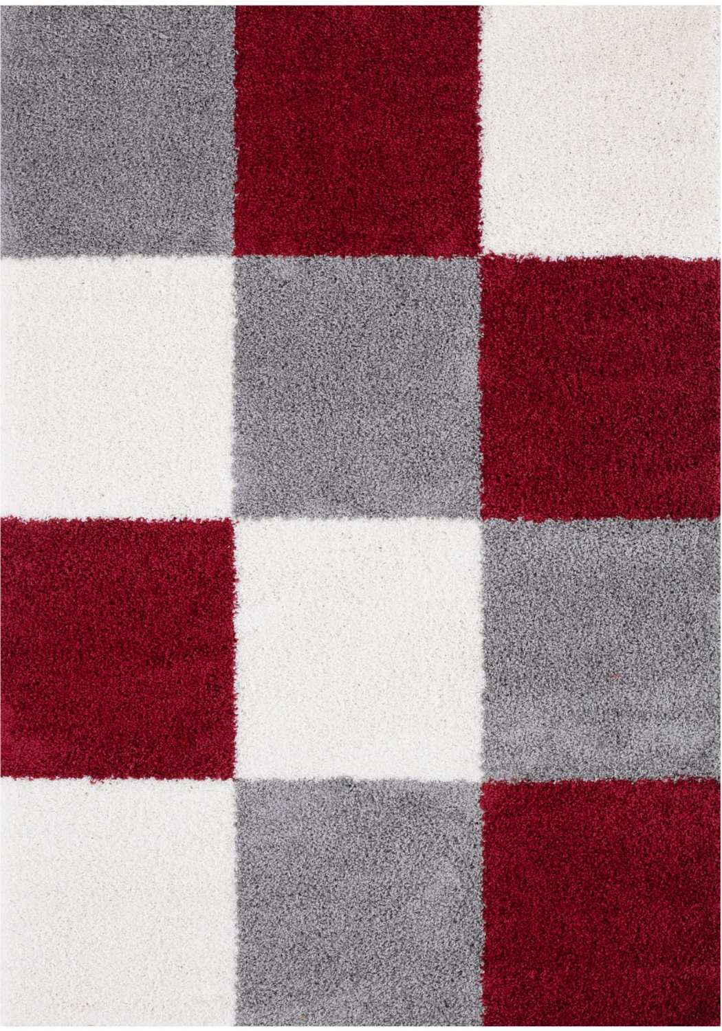 The Rugs Myshaggy Geometric Red Rug - 100%  polypropylene