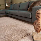 The Rugs Myshaggy Solid Beige Rug