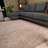 The Rugs Myshaggy Solid Beige Rug
