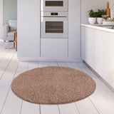 The Rugs Myshaggy Solid Beige Rug