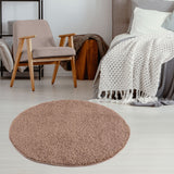 The Rugs Myshaggy Solid Beige Rug