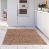 The Rugs Myshaggy Solid Beige Rug