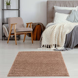 The Rugs Myshaggy Solid Beige Rug