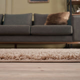 The Rugs Myshaggy Solid Beige Rug