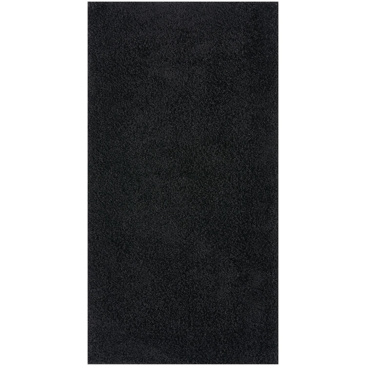 Myshaggy Solid Black Rug