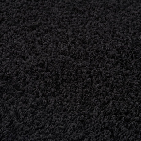 Myshaggy Solid Black Rug